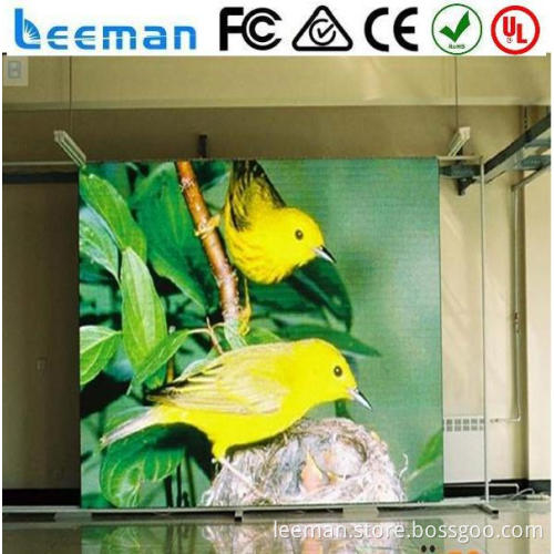 stage full color led display video screen double sided led tv screen advertising led sign board